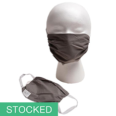52399_PPE - Reusable Grey Face Masks, Pack of 10